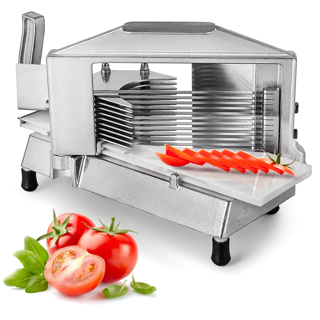 VEVOR Commercial Tomato Cheese Slicer Bench Sharp Blades Kitchen Appliance Stainless Steel Home Manual Vegetable Fruit Cutter