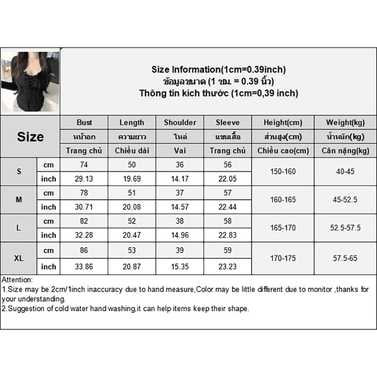 Women Autumn Sexy Lace-up Round Neck Long Sleeve Irregular Solid Color Slim T-shirt